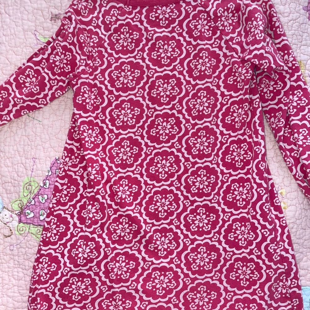 Floral Pink Paisley Girls’ Dress